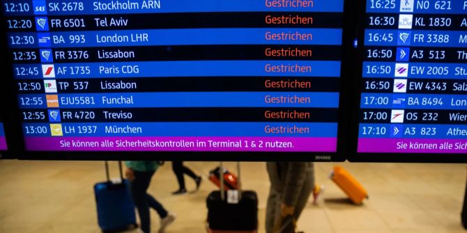 Flughafen BER Streik