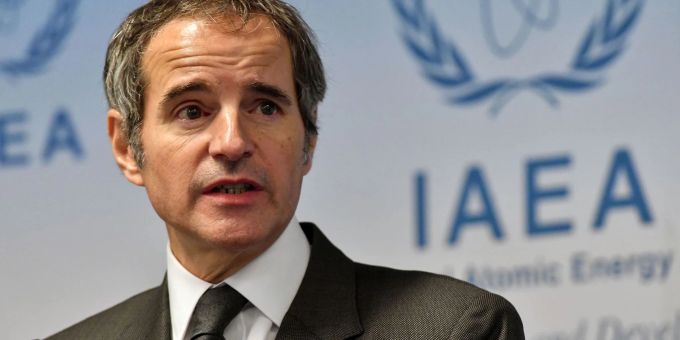 Eine iranische Zeitung hatte die Todesstrafe für den Chef der Internationalen Atomenergiebehörde IAEA gefordert. rafael grossi