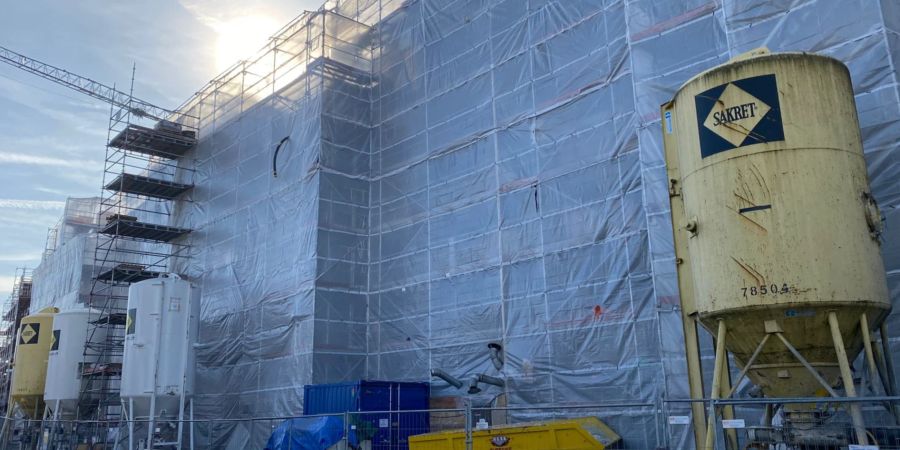 baustelle heizung münchenbuchsee