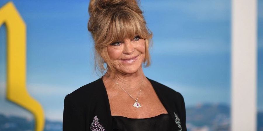 Die Schauspielerin Goldie Hawn gewann 1970 einen Oscar - holte die Auszeichnung aber nicht persönlcih ab.