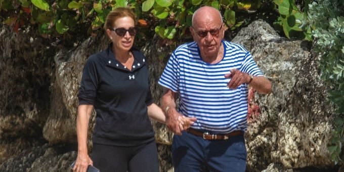 Wegen Öffentlichkeit - Murdoch (92) sagt Hochzeit mit Verlobter (66) ab
