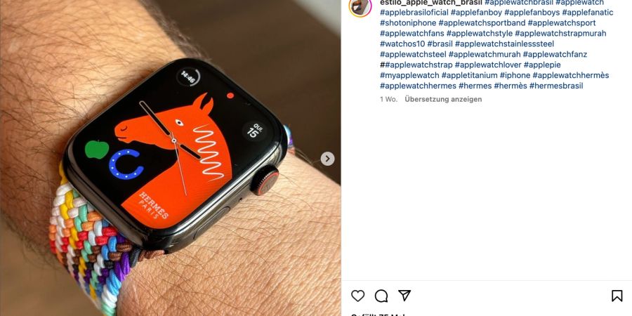 Apple Watch mit Hermès