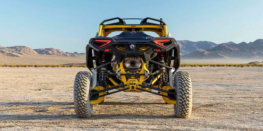 Can-Am Maverick R 2024, Heckansicht