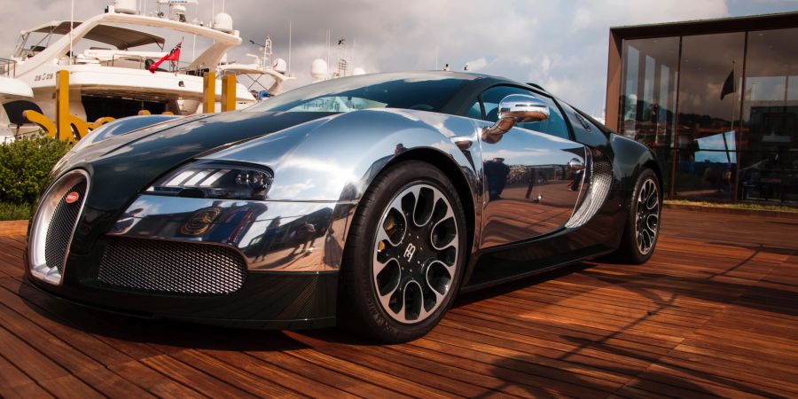 bugatti, Orto cervo 2013 Bugatti Veyron Grand Sport, bootssteg