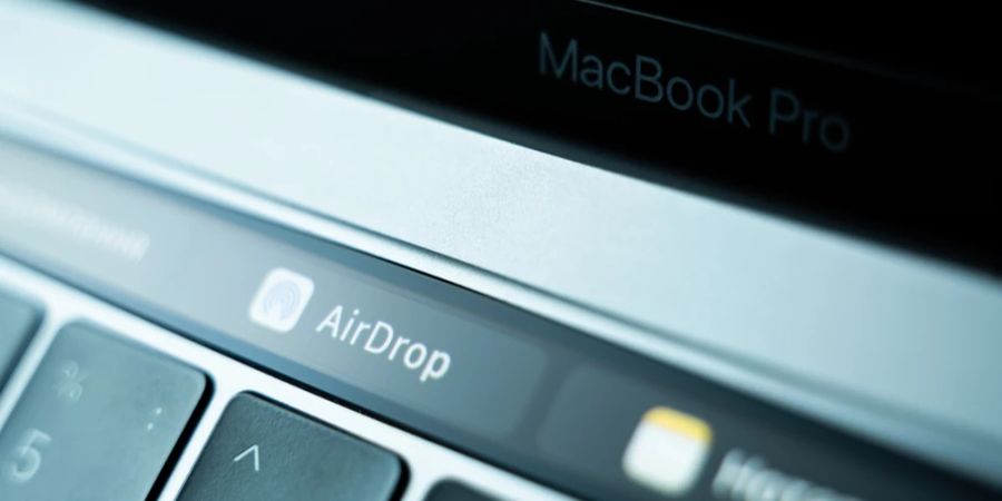 MacBook Tastatur AirDrop