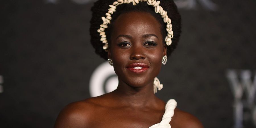 Schauspielerin Lupita Nyong'o bei der  Weltpremiere von «Black Panther: Wakanda Forever» in Hollywood.