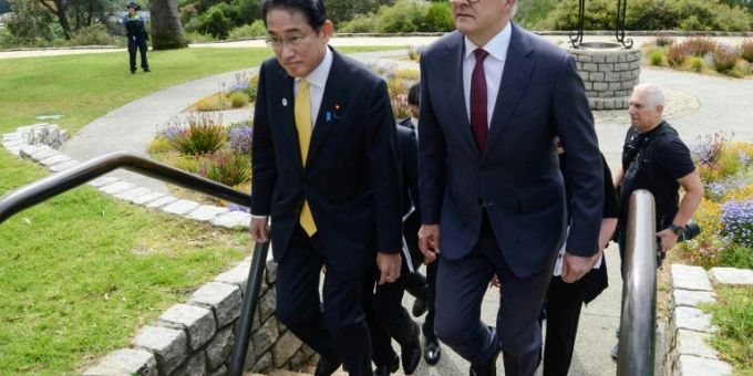 Perth - Japan und Australien einigen sich auf engere Sicherheitszusammenarbeit