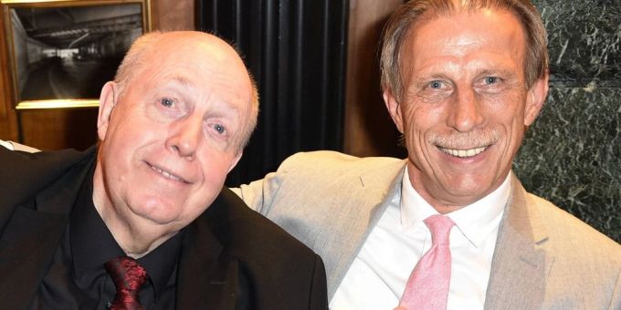 Ein Herz und eine Seele: Reiner Calmund (li.) und Christoph Daum. Ein Herz und eine Seele: Reiner Calmund (li.) und Christoph Daum.