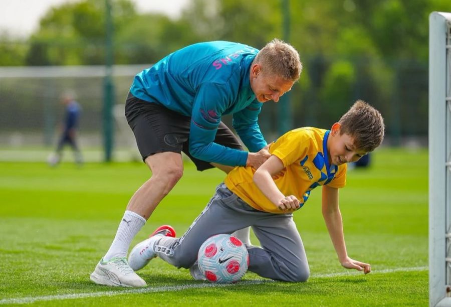 Die Bilder, welche Zinchenko auf Instagram stellt, sind herzerwärmend.