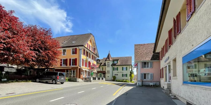 Dorfzentrum Hitzkirch.