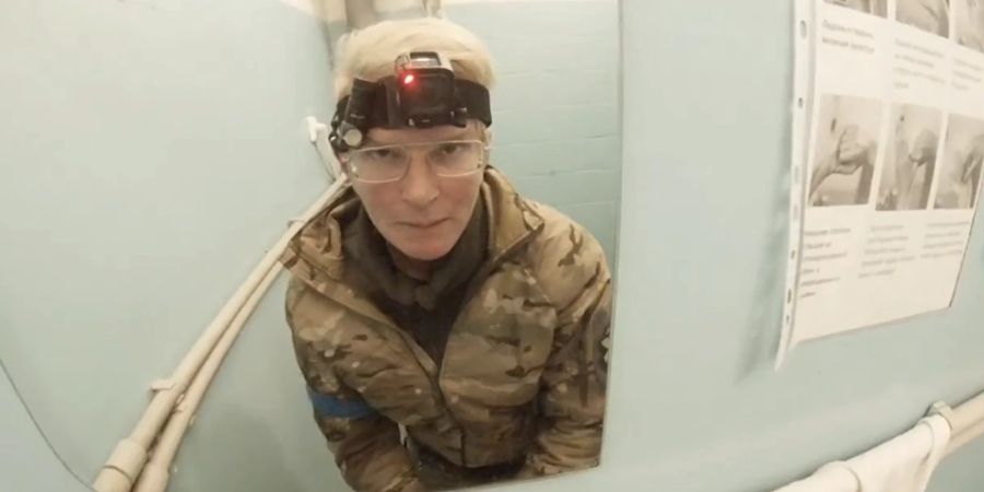 Yuliia «Taira» Paievska (53), die ukrainische Sanitäterin, die zwei Wochen lang ihren Alltag in Mariupol nach Kriegsausbruch filmte.