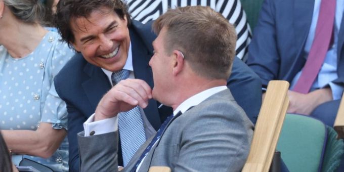 Wimbledon-Fan - Tom Cruise ist zurück auf der Tribüne