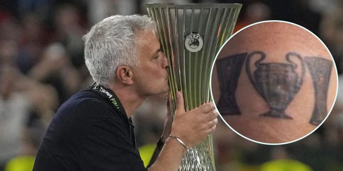 «Kann nur ich haben» - Mourinho lässt sich europäische Titel tätowieren