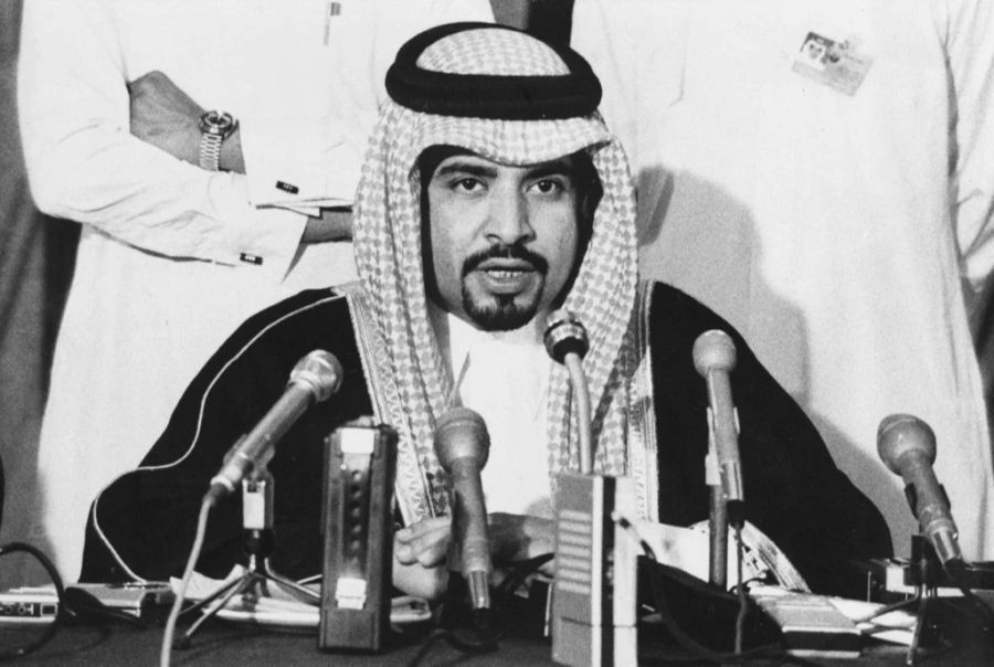 Abdelaziz Bin Khalifa 1978 in Abu Dhabi.