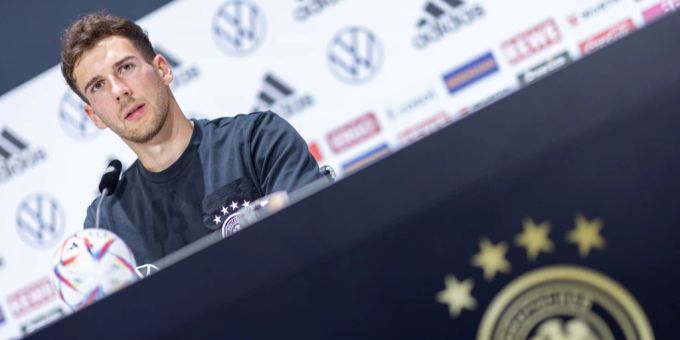 Leon Goretzka spielt im Mittelfeld. Leon Goretzka