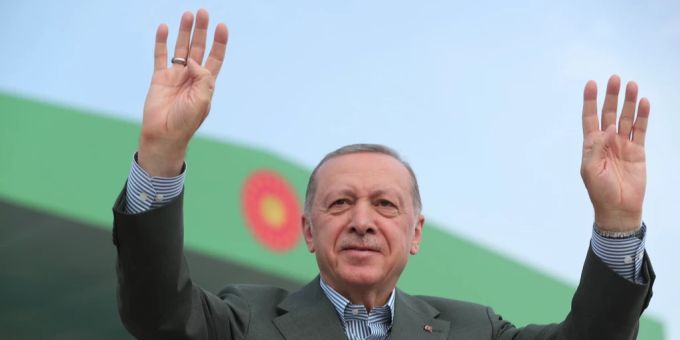 Der türkische Präsident Recep Tayyip Erdogan. Türkei