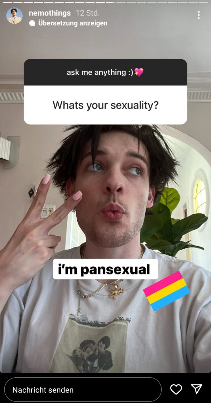 Rapper Nemo outet sich als pansexuell. Nemo