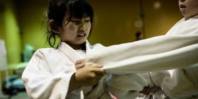 Kinder beim Judo-Unterricht. (Symbolbild) judo