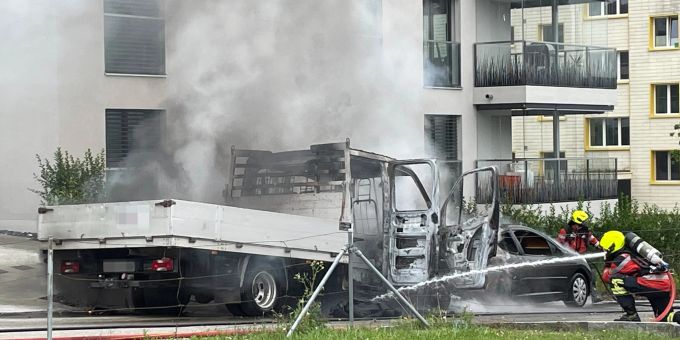 Beim Brand wurde niemand verletzt.