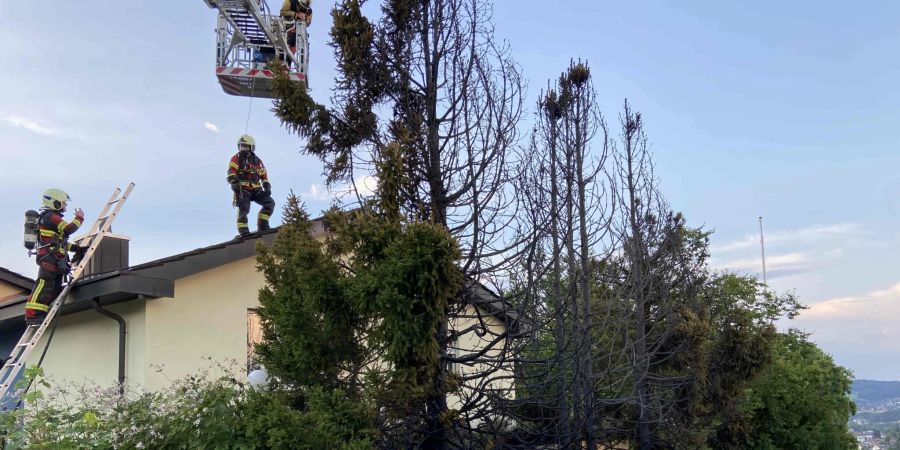 Bergdietikon: Hausbrand verhindert