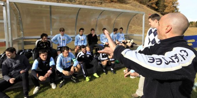 FC Celerina im Derby gegen FC Lusitanos de Samedan FC Celerina