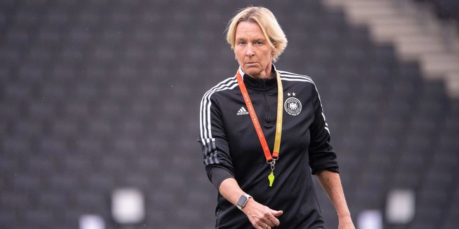 Ist seit 2018 Bundestrainerin der deutschen Frauen-Nationalmannschaft: Martina Voss-Tecklenburg.