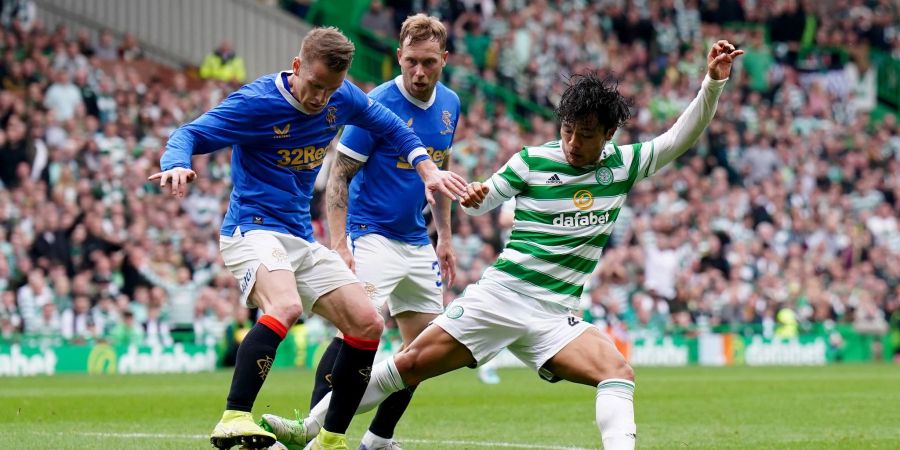 Celtic Glasgow und die Glasgow Rangers trennten sich 1:1.