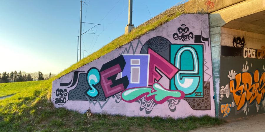 Freigabe legale Graffitiwände