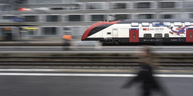 Ein Zug der SBB