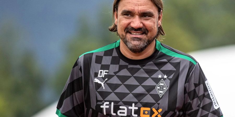 Trainer Daniel Farke will bei Borussia Mönchengladbach attraktiven Fussball spielen lassen.
