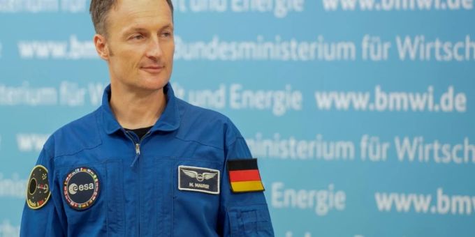 Der deutsche Astronaut Matthias Maurer. Matthias Maurer Astronaut