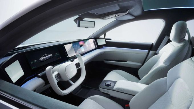 Mit rechenstarker SoC-Architektur will Afeela einen Vorsprung auf die Konkurrenz herausfahren Sony Honda Mobility Afeela
