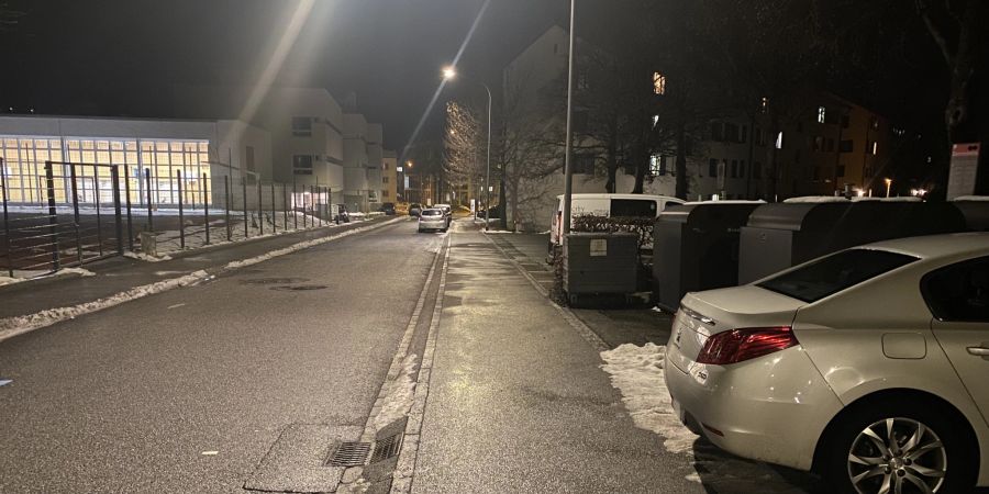 Unfallstelle Brauerstrasse