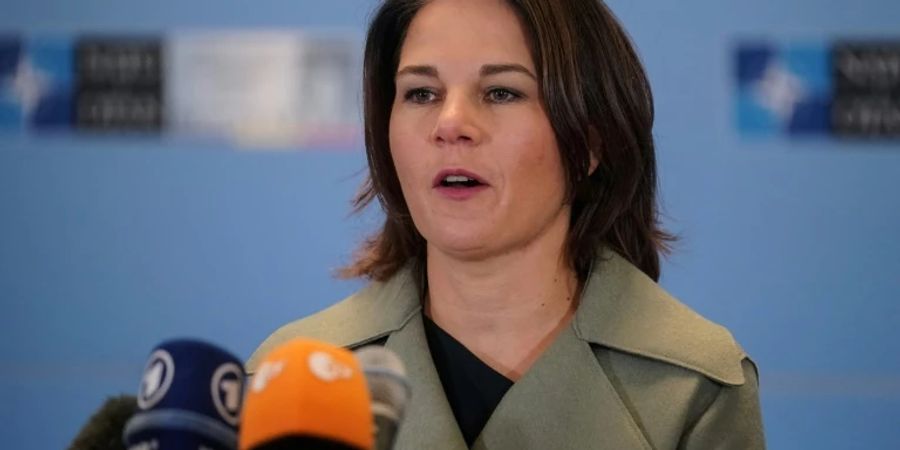 Bundesaussenministerin Annalena Baerbock (Grüne)