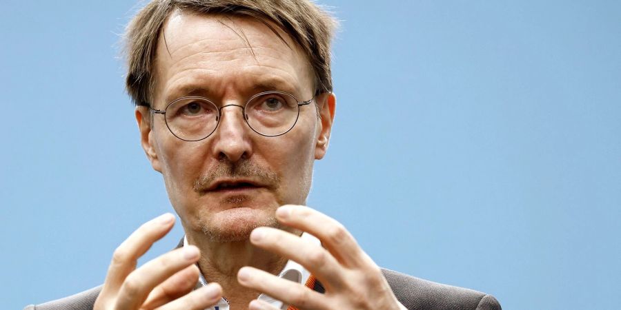 Deutscher Gesundheitsminister Karl Lauterbach