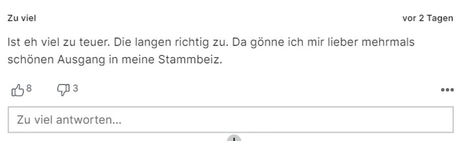 Bei dieser Person hat Skifahren wohl nicht so hohe Priorität.