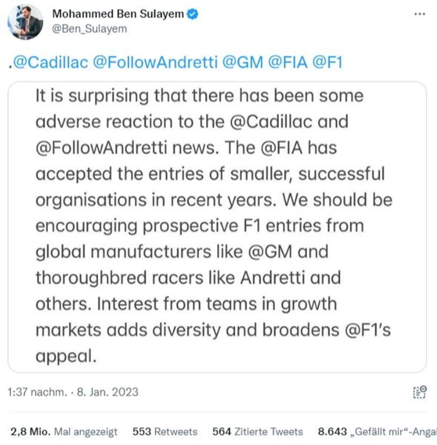 FIA Formel 1 Andretti