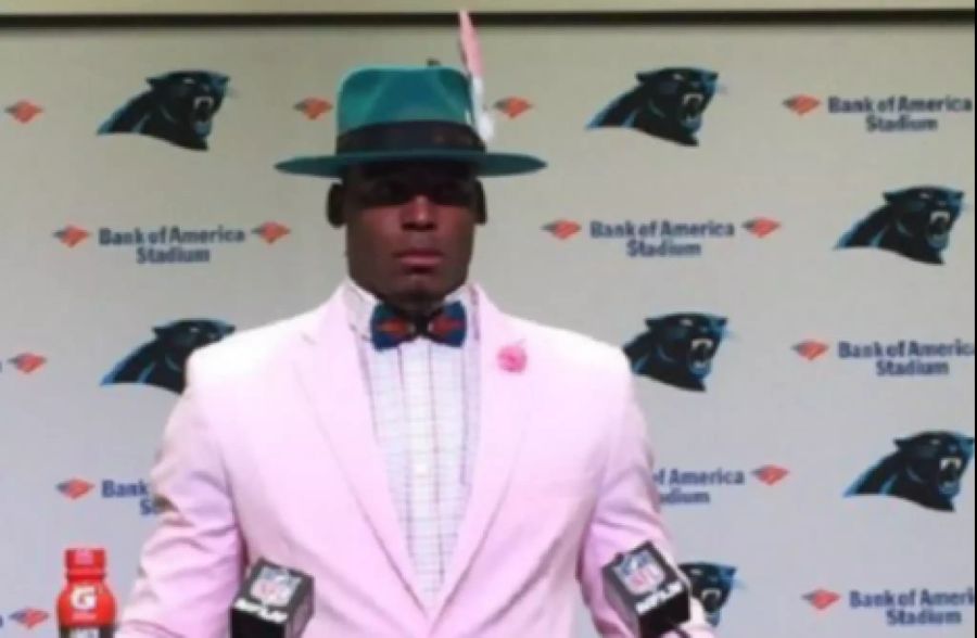 Cam Newton und seine Outfits sorgen immer wieder für Gesprächsstoff.