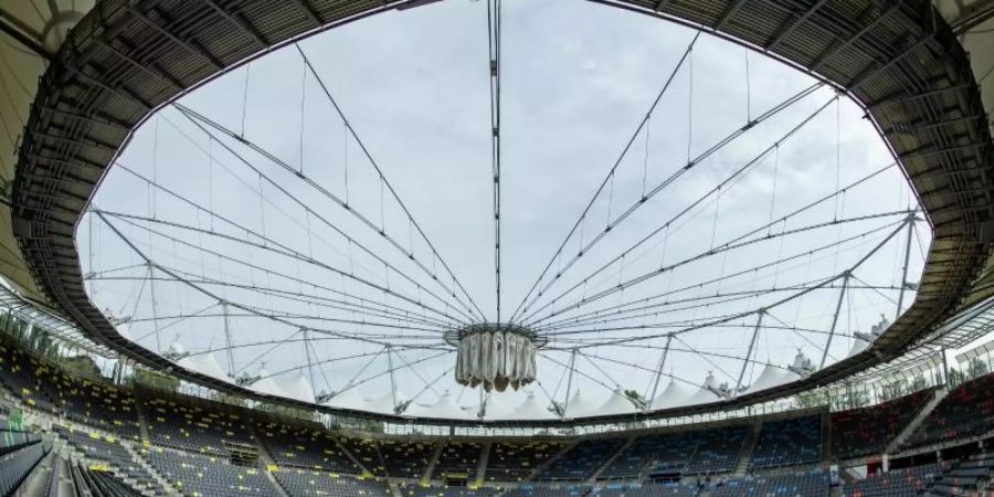 In Hamburg sind die Veranstalter stolz, dass das ATP-Turnier am Rothenbaum stattfindet. Foto: Axel Heimken/dpa