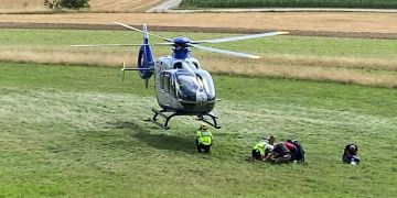 Stein am Rhein SH: Gleitschirmpilot am Boden liegend aufgefunden