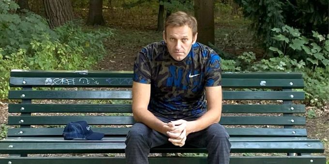 Laut Kreml-Kritiker Nawalny soll der russische Präsident Wladimir Putin hinter dem Attentat stecken. Alexej Nawalny