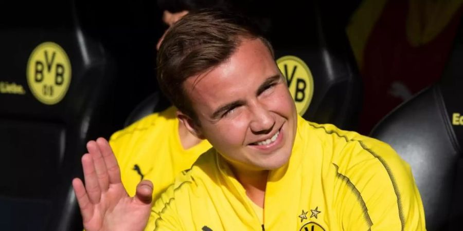 Will in Zukunft noch die Champions League gewinnen: Mario Götze. Foto: Bernd Thissen/dpa