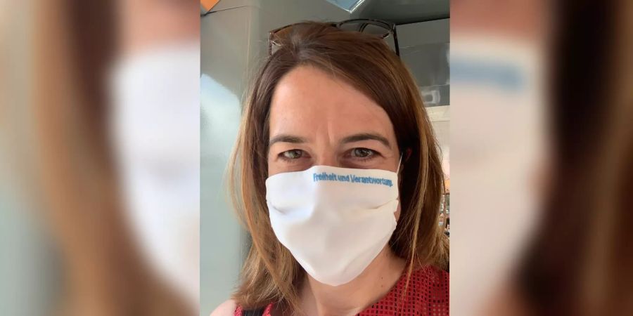 FDP Petra Gössi Masken