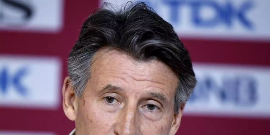 Sebastian Coe, Präsident des Leichtathletik-Weltverbands World Athletics. Foto: Martti Kainulainen/Lehtikuva/dpa