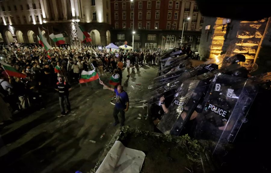 Proteste in Bulgarien