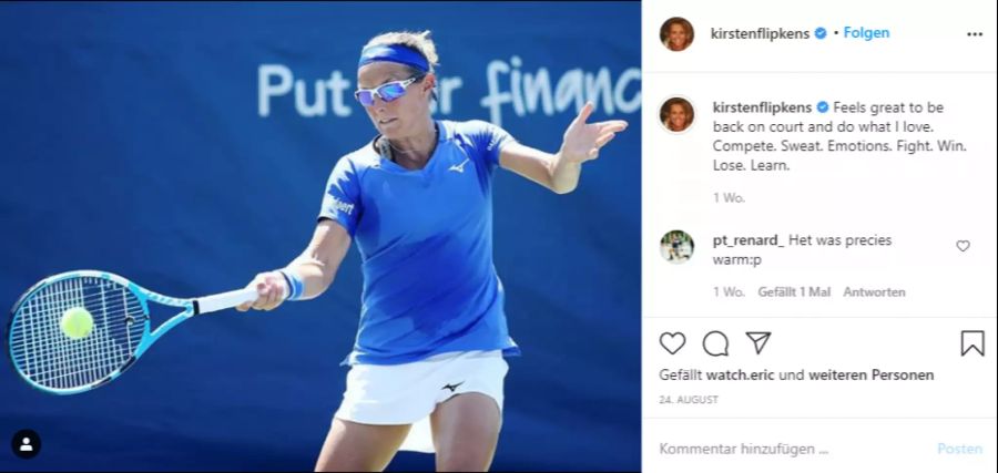 Kirsten Flipkens US Open