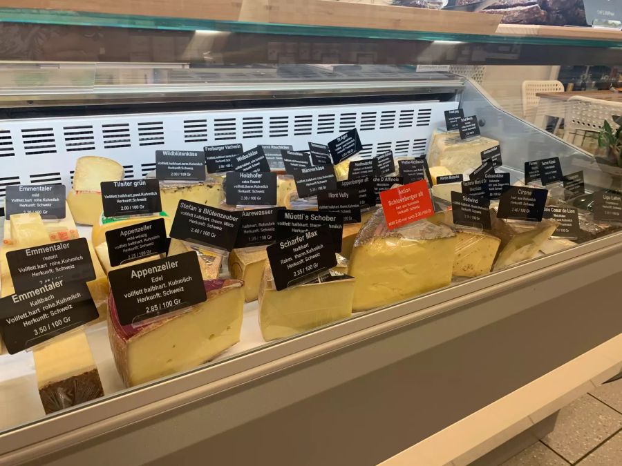 So sind «Gruyère» oder «Roquefort» mehr wert als «Gouda Holland» oder «Raclette du Valais». (Symbolbild)