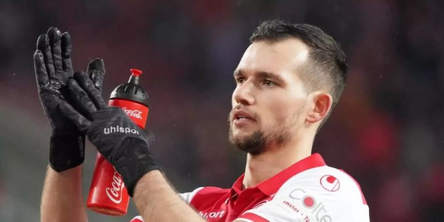 Kevin Stöger spielt jetzt für den FSV Mainz 05. Foto: Thomas Frey/dpa