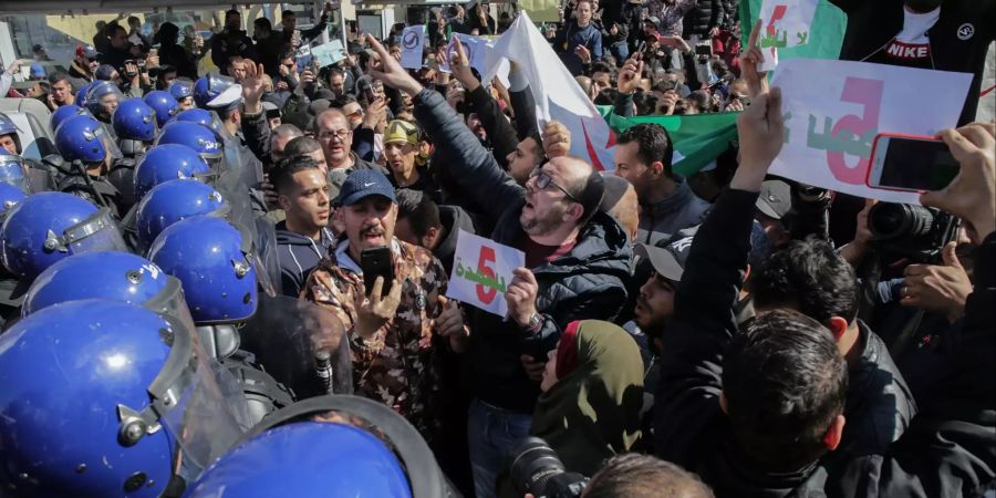 Algerien Proteste