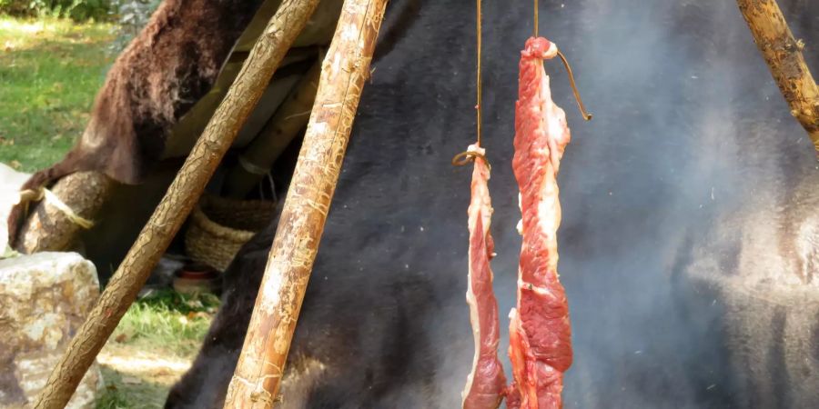 Neandertaler assen praktisch nur Fleisch. Symbolbild: iStock